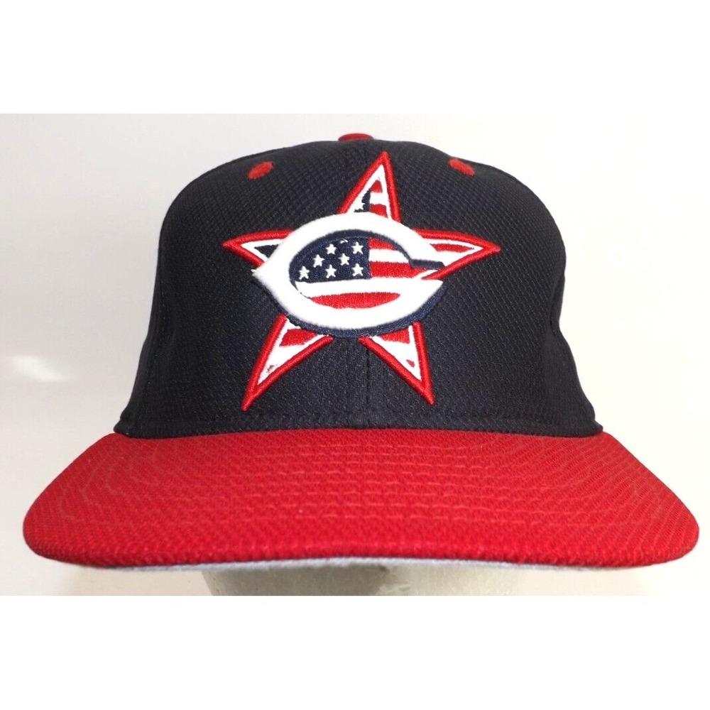 Cincinnati Reds ⚾New Era 59FIFTY Stars & Stripes On Field Fitted Hat- Size 7 1/8